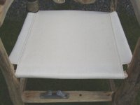 Canvas seat